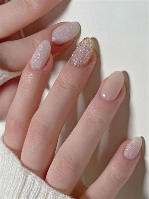 nude jelly nails|Jelly nude nail design